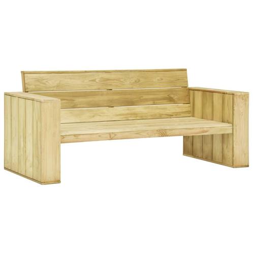 vidaXL Banc de jardin 179 cm Bois de pin imprégné, Jardin & Terrasse, Ensembles de jardin, Neuf, Envoi