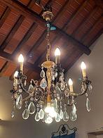 Lustre - Laiton, Verre, Cristal - 6 bracci + 2 spot