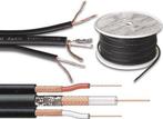Tweedekans | Professionele Audio-/Videokabel (75 Ohm + 2 X, Audio, Tv en Foto, Audiokabels en Televisiekabels, Ophalen of Verzenden