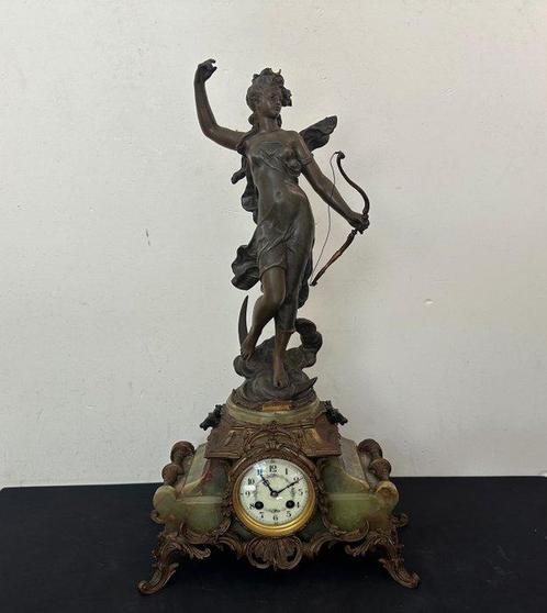 Pendule  (3) -   Marmer - 1800-1850, Antiquités & Art, Antiquités | Horloges