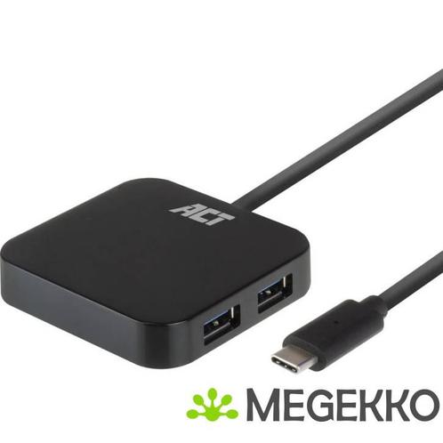 ACT USB-C Hub 4x USB-A, voedingsadapter, Informatique & Logiciels, Clés USB, Envoi