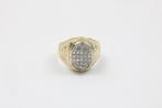 Ring - 14 karaat Geel goud - 0.92ct. tw. Diamant, Handtassen en Accessoires, Ringen, Nieuw