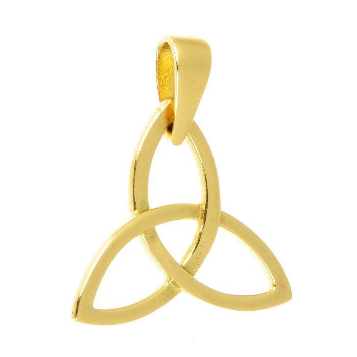 Hanger - 18 karaat Geel goud, Handtassen en Accessoires, Antieke sieraden