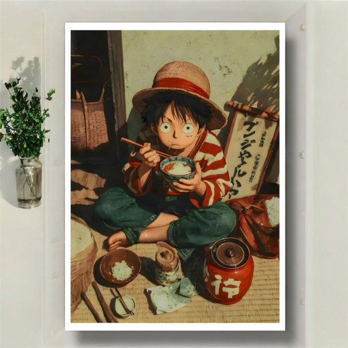 Makayhos - [Canvas XL] Luffy Feast – Origins Tribute, Consoles de jeu & Jeux vidéo, Consoles de jeu | Accessoires Autre