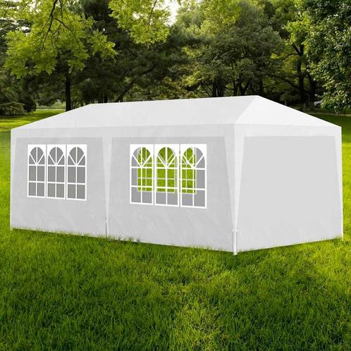 vidaXL Partytent 3x6 m wit, Tuin en Terras, Partytenten, Nieuw, Verzenden