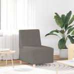 vidaXL Modulaire Sofa Eenheid Armless Lichtgrijs 55 x 74 x, Verzenden, Nieuw