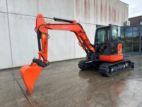 Veiling: Rupsgraafmachine Kubota KX155-5 Diesel 2014, Zakelijke goederen, Machines en Bouw | Kranen en Graafmachines, Ophalen