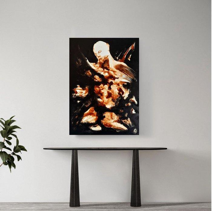 Domenico Canino (1986) - Evanescent figure, Antiek en Kunst, Kunst | Schilderijen | Modern