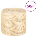 vidaXL Touw 4 mm 50 m 100% sisal, Verzenden, Nieuw