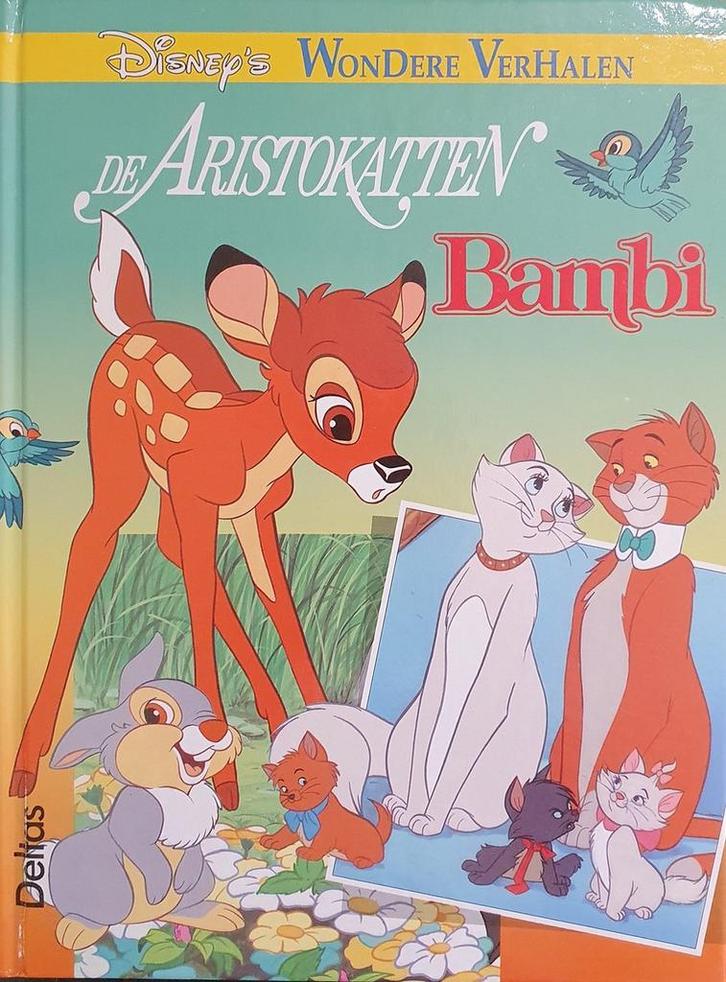 De Aristokatten / Bambi / Disneys wondere verhalen Disney, Boeken, Kinderboeken | Kleuters, Gelezen, Verzenden