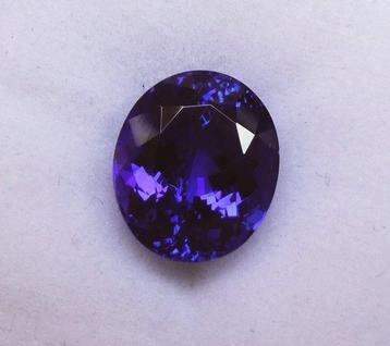 Tanzanite - 8.59 ct - Instituto Gemólogico Español (IGE)