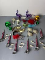 Kerstdecoratie (32) - Vintage en retro gekleurde en zilveren, Diversen, Nieuw