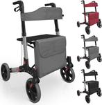 Jago® Rollator - 6-voudig in hoogte verstelbaar, zitting met, Diversen, Rollators, Verzenden, Nieuw