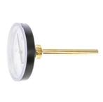 0 tot +120°C Plastic Bimetalen Thermometer 80mm Behuizing, Doe-het-zelf en Bouw, Verzenden, Nieuw