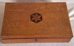 Boîte - Sac à documents avec marqueterie - Bois