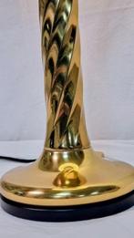 Lampe - Laiton, Verre, Antiek en Kunst