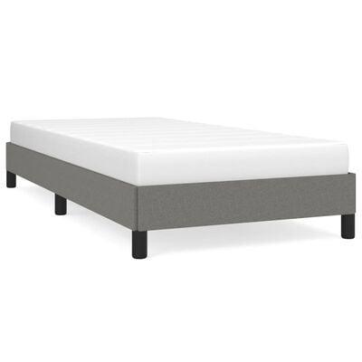 Donkergrijs Bedframe 90x200 | OP = OP | 40% Voordeel!, Huis en Inrichting, Slaapkamer | Bedden, 90 cm, 200 cm, Grijs, Nieuw, Stof