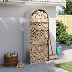 vidaXL Haardhoutopslag 80x45x190 cm gegalvaniseerd staal, Tuin en Terras, Verzenden
