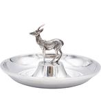 Plateau - cerf - Argent 925, Antiek en Kunst