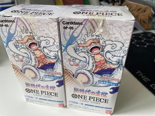 Bandai - 2 Booster box - One Piece, Hobby en Vrije tijd, Verzamelkaartspellen | Overige