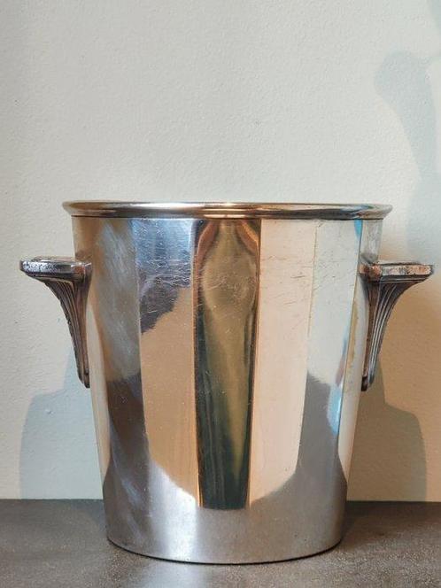 Tete Leroy - Champagne koeler - zilver metaal, Antiek en Kunst, Antiek | Keukengerei