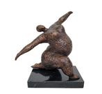 Beeldje - Ballerina abstract - Brons