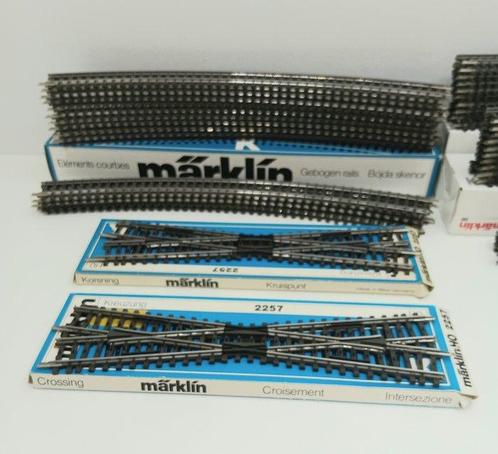 Märklin H0 - Modeltreinsporen (41) - Sporen - wissels -, Hobby en Vrije tijd, Modeltreinen | H0