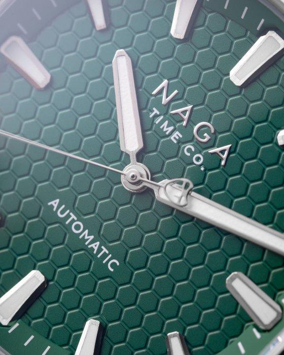 Naga Time Co. - Naga 39 Automatic Serpent Green - N0109DA -, Bijoux, Sacs & Beauté, Montres | Hommes
