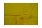 15 meter chiffon stof - geel, Verzenden, 120 cm of meer, Geel, Polyester