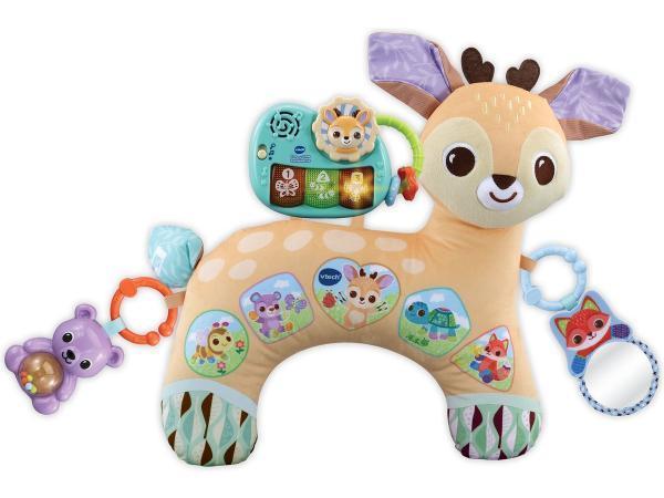 Veiling - VTech Baby Dierenvriendjes Tummy Time Knuffelhertj, Verzamelen, Speelgoed, Gebruikt