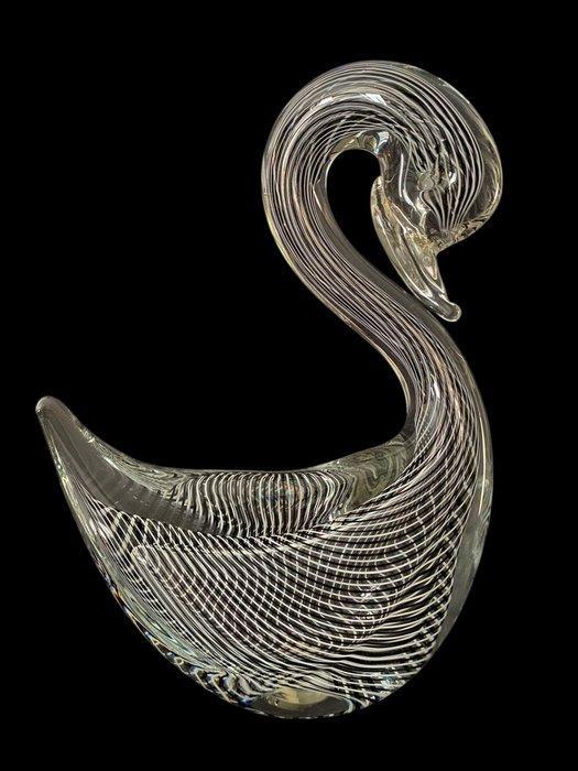 Murano - Beeld, Set Sierlijke zwanen - 45 cm - muranoglas, Antiek en Kunst, Antiek | Glaswerk en Kristal