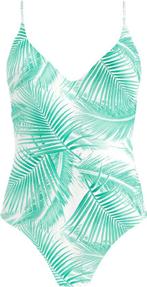 Barts Palmsy Plunge One Piece green Dames Badpak - Maat 40, Verzenden