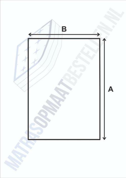 Maatwerk matras,nauwkeurig op de centimeter,Pocket,Nasa,Hr k, Maison & Meubles, Chambre à coucher | Matelas & Sommiers, Enlèvement ou Envoi