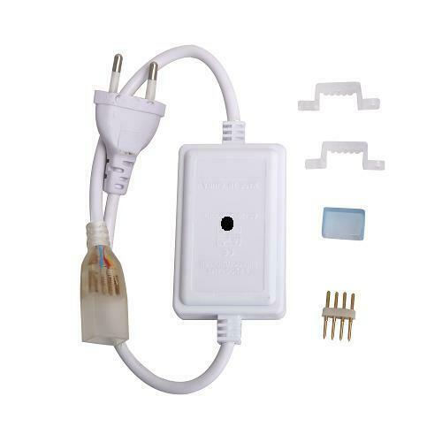 LED Strip RGB Controller met 1 druk knop - Met Netsnoeren, Huis en Inrichting, Lampen | Overige, Ophalen of Verzenden