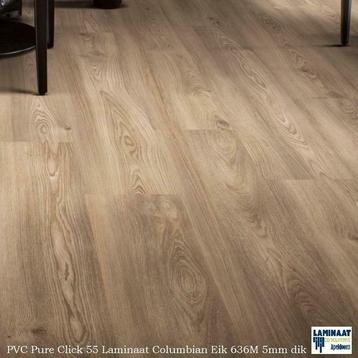 PVC Pure Dream Click Bruin Grijs 11 X Kleur v.a. €19,95m2, Ophalen, Laminaat