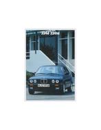 1987 BMW 3 SERIE DIESEL BROCHURE NEDERLANDS