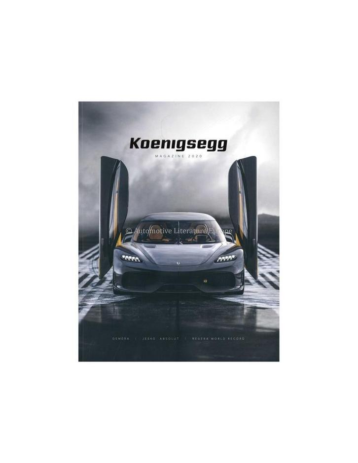 2020 KOENIGSEGG MAGAZINE ENGELS, Livres, Autos | Brochures & Magazines, Enlèvement ou Envoi
