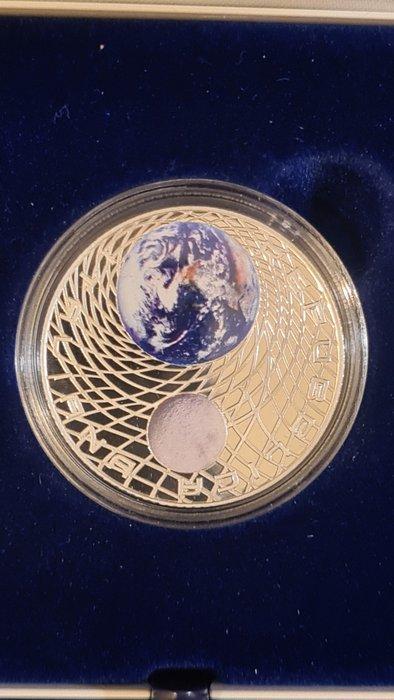 Italië. 5 Euro 2019 Sbarco delluomo sulla Luna Proof, Postzegels en Munten, Munten | Europa | Euromunten