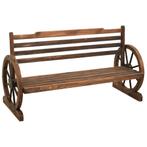 vidaXL Banc de jardin 142 cm Bois de sapin massif, Verzenden, Neuf