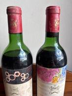 1967 & 1970 Chateau Mouton Rothschild - Pauillac 2ème Grand, Verzamelen, Wijnen, Nieuw