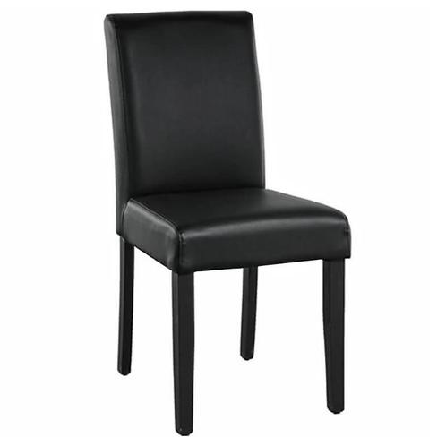 Stoel | MABEL | Kunstleer/Hout | Black | Wengé Poten |, Zakelijke goederen, Horeca | Keukenapparatuur, Nieuw in verpakking, Verzenden