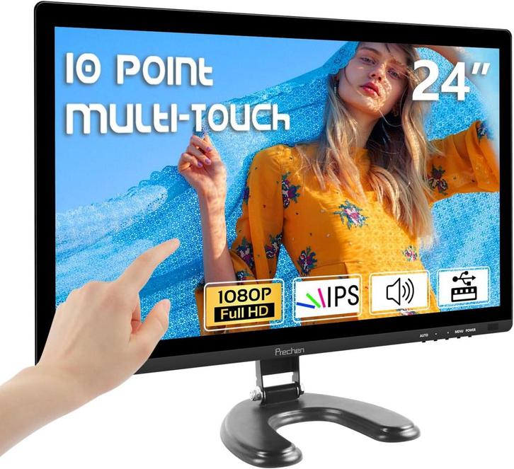 24 FHD Touch PC Display | Tweede Kansje | OP = OP (monitor), Informatique & Logiciels, Moniteurs, Envoi