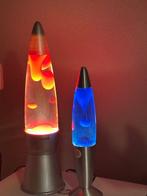 Lamp - Glas , metaal enz - Twee Lavalampen, Antiek en Kunst