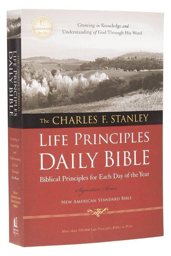 The Charles F. Stanley Life Principles Daily Bible op Overig, Doe-het-zelf en Bouw, Gereedschap | Handgereedschap, Verzenden