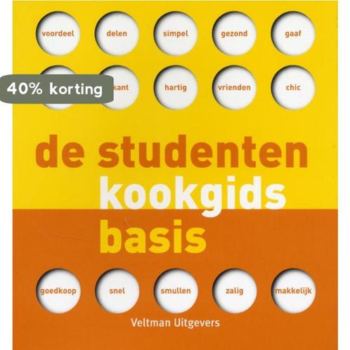De studentenkookgids basis 9789059202955, Boeken, Kookboeken, Gelezen, Verzenden