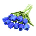 Kunst Boeket - Tulpen Zijden Bloemen Tulp Luxe Boeketten, Huis en Inrichting, Woonaccessoires | Kunstplanten en Kunstbloemen, Verzenden