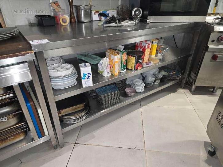 diverse RVS werktafels (6x), Huis en Inrichting, Keuken | Keukenbenodigdheden, Ophalen