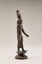 Égypte ancienne, période tardive Rare statue en bronze de, Verzamelen