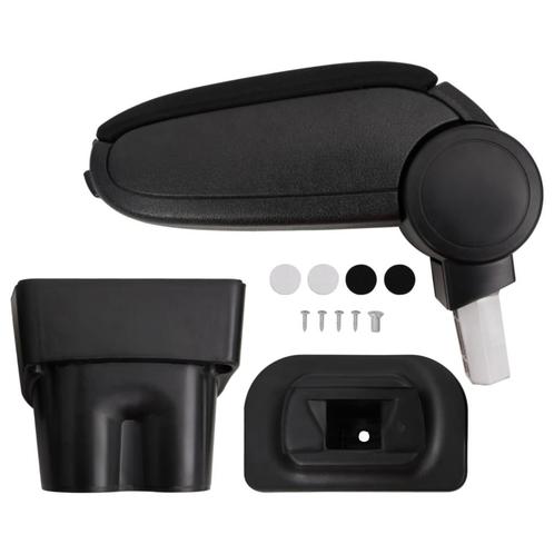 vidaXL Armsteun 17x32x(35,5-52) cm ABS zwart, Auto-onderdelen, Interieur en Bekleding, Nieuw, Verzenden
