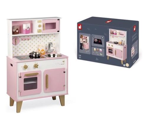 Janod Candy Chic - Grote Speelkeuken - Met Licht En Geluid -, Kinderen en Baby's, Speelgoed | Duplo en Lego, Verzenden